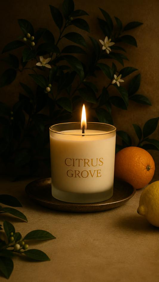 Citrus Grove | Handcrafted Scented Candle