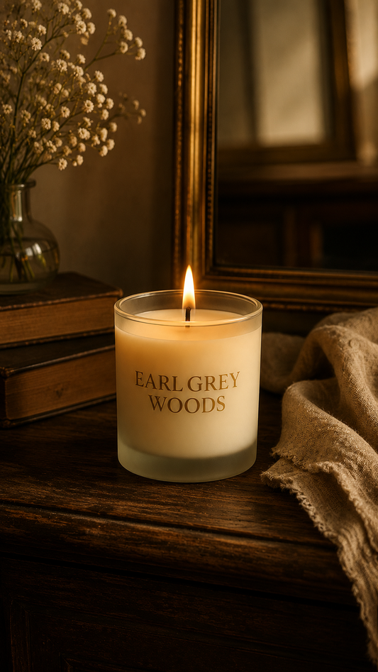 Earl Grey Woods | Handcrafted Scented Candle