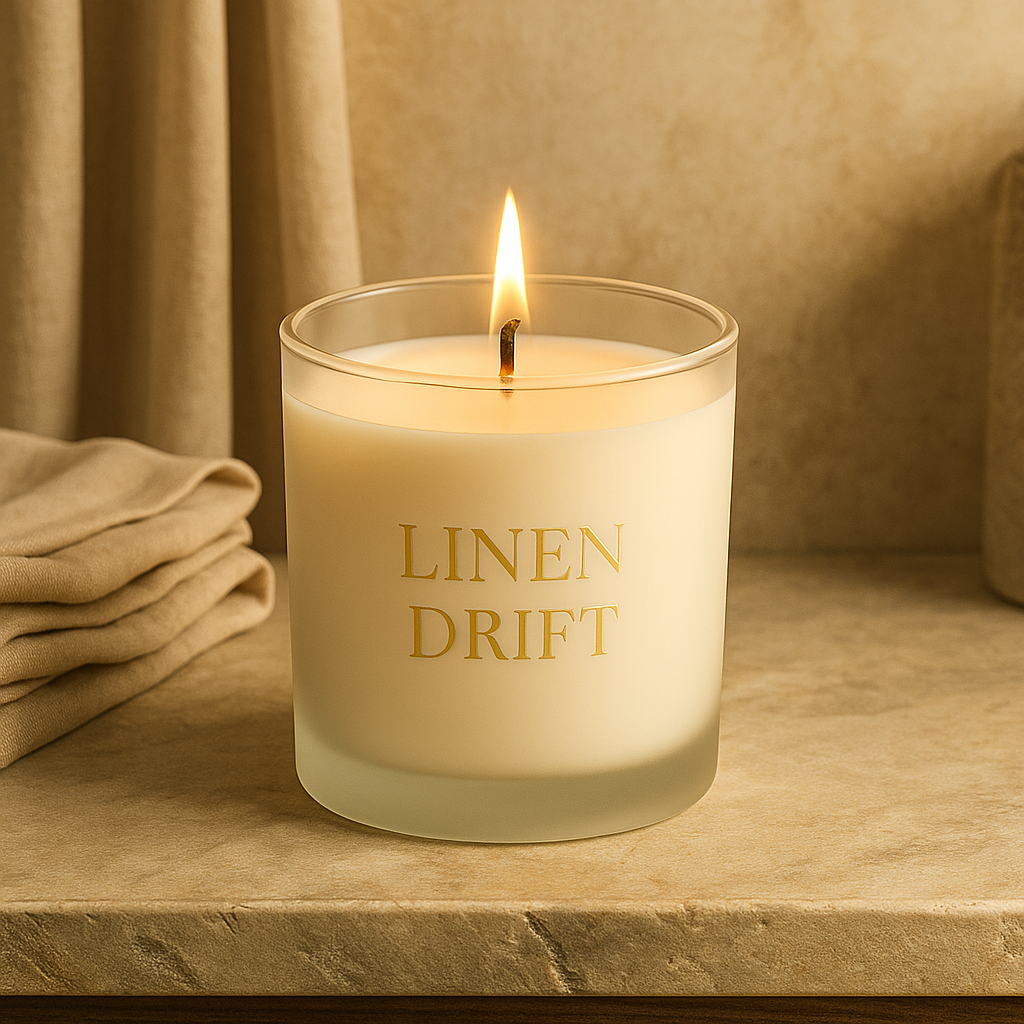Linen Drift | Handcrafted Scented Candle