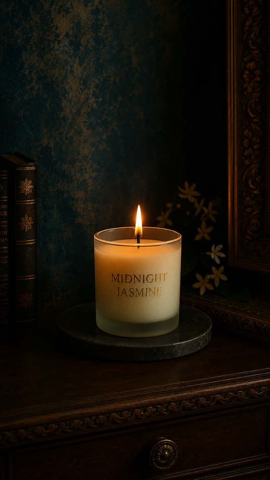 Midnight Jasmine | Handcrafted Scented Candle