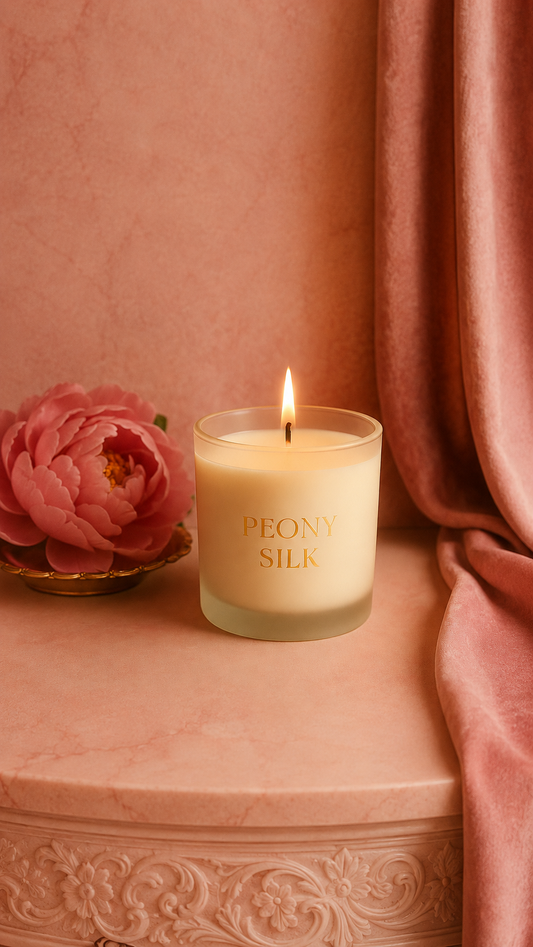 Peony Silk | Handcrafted Scented Candle