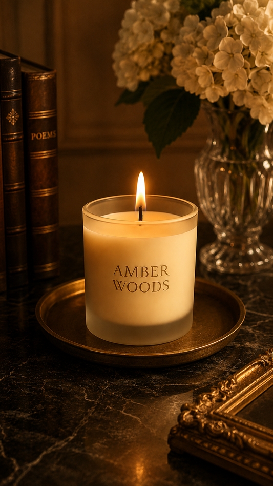 Amber Woods | Handcrafted Scented Candle