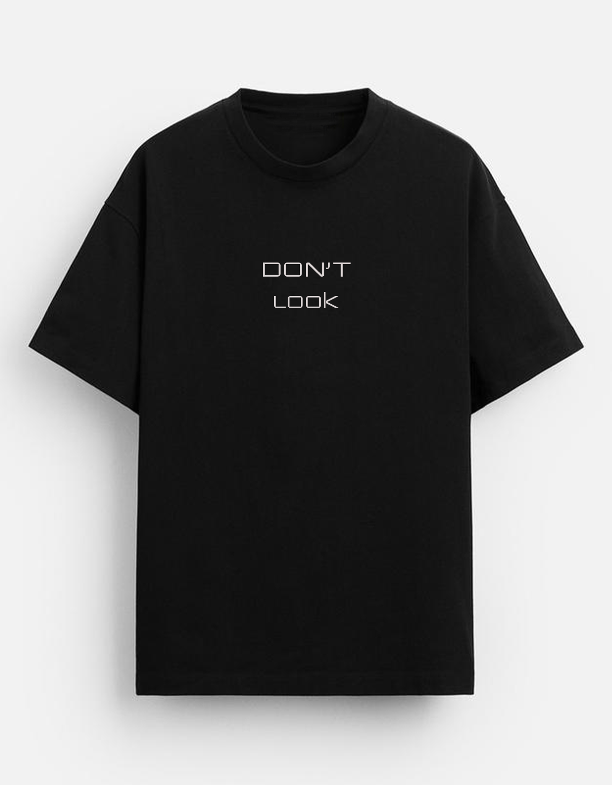 Don't Look | Premium Oversized T-Shirt
