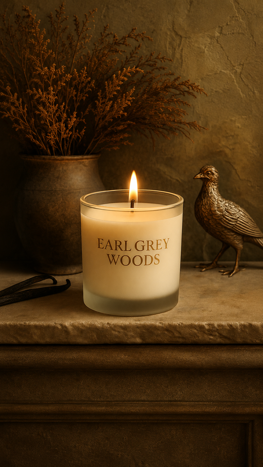 Earl Grey Woods | Handcrafted Scented Candle