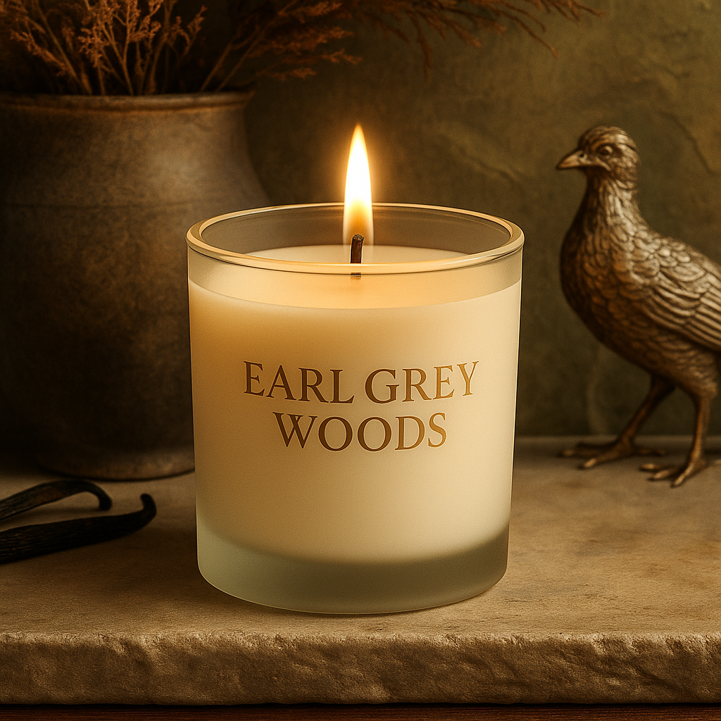 Earl Grey Woods | Handcrafted Scented Candle