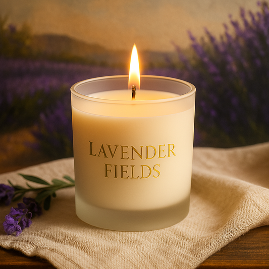 Lavender Fields | Handcrafted Scented Candle