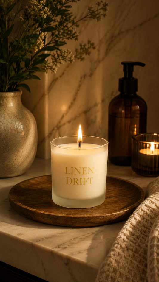 Linen Drift | Handcrafted Scented Candle