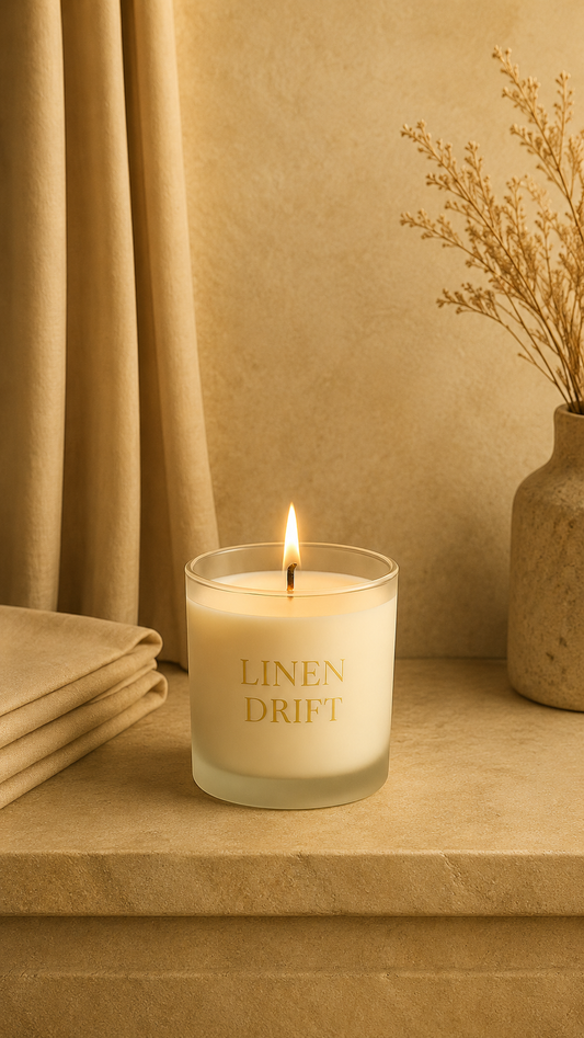 Linen Drift | Handcrafted Scented Candle