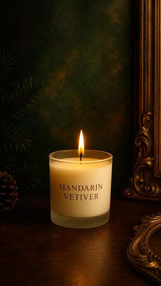 Mandarin Vetiver | Handcrafted Scented Candle