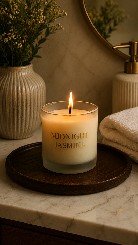 Midnight Jasmine | Handcrafted Scented Candle