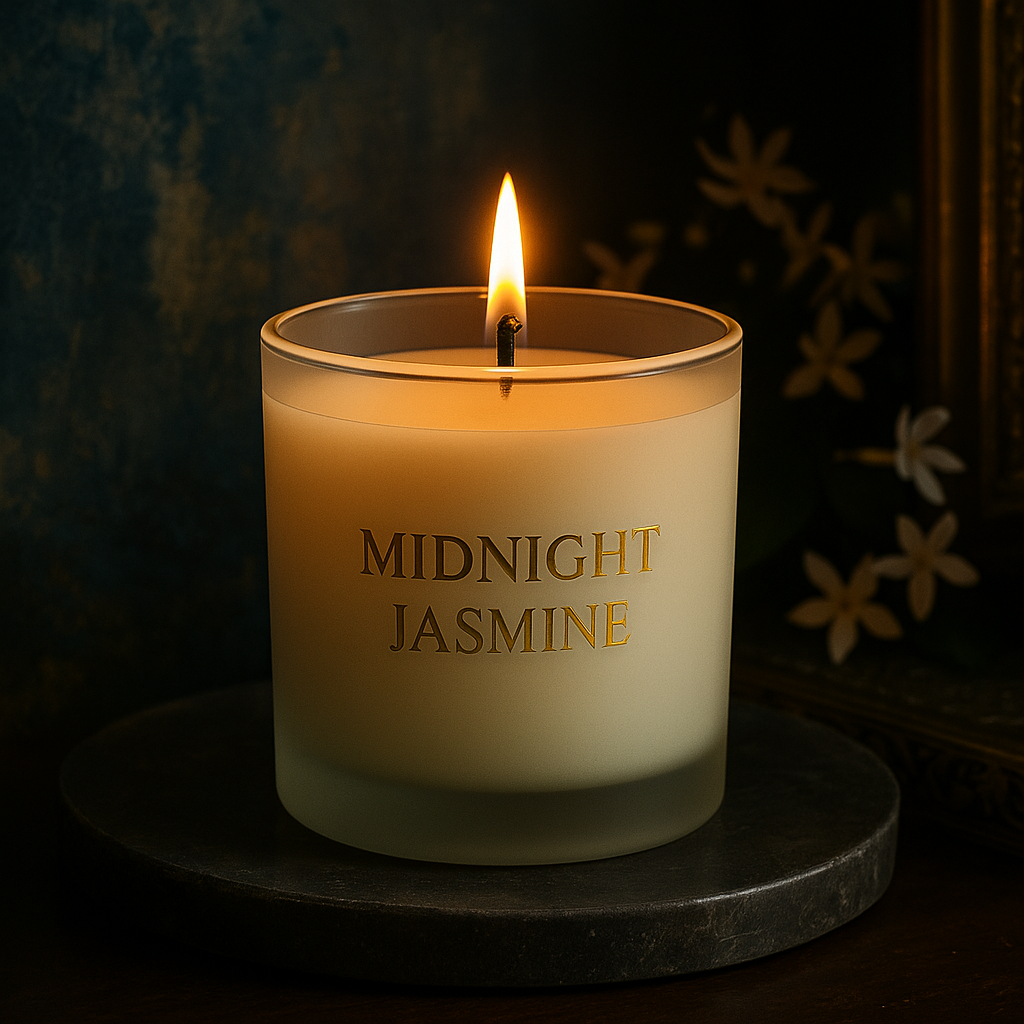 Midnight Jasmine | Handcrafted Scented Candle