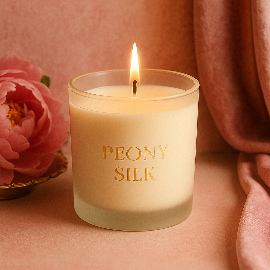 Peony Silk | Handcrafted Scented Candle